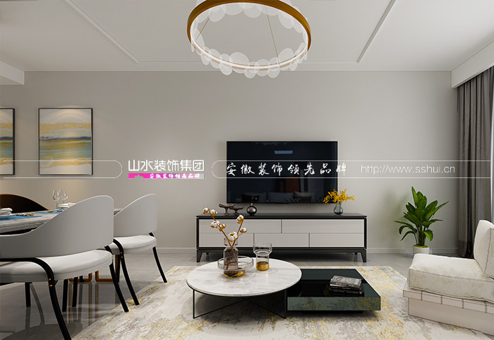 新(xīn)房(fáng)電視(shì)背景牆這(zhè)樣裝，你家的客廳格調都提高了(le)不少